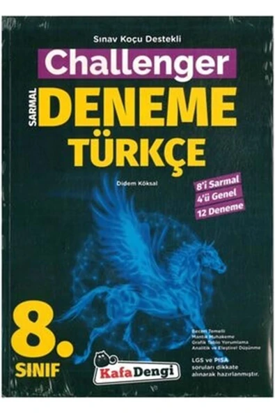 Kafa Dengi Yayınları Kafadengi 8.sınıf Challenger Türkçe Branş Denemesi 12'li ürün görseli 1