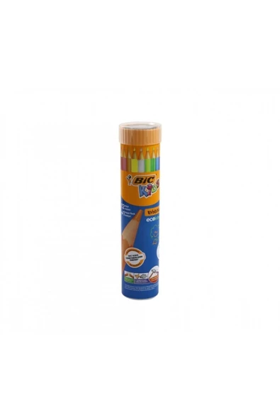 Bic Kids Evolution Kuru Boya Kalemi 12+1'li Metal Tüp ürün görseli 1