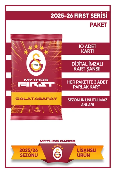 Galatasaray 2025-26 MYTHOS FİRST ürün görseli 1