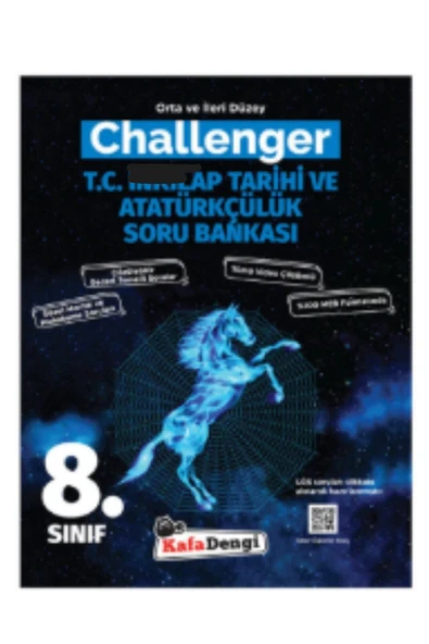 Kafa Dengi Yayınları 8. Sınıf Challenger İNKILAP TARİHİ VE ATATÜRKÇÜLÜK Soru Bankası ürün görseli 1
