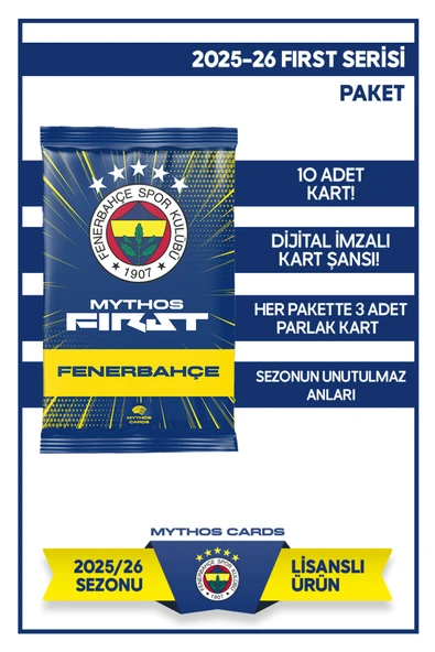 Fenerbahçe 2025-26 MYTHOS FİRST ürün görseli 1