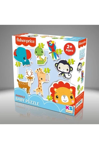 Ks Games Fisher-price Baby Puzzle Anımals ürün görseli 1