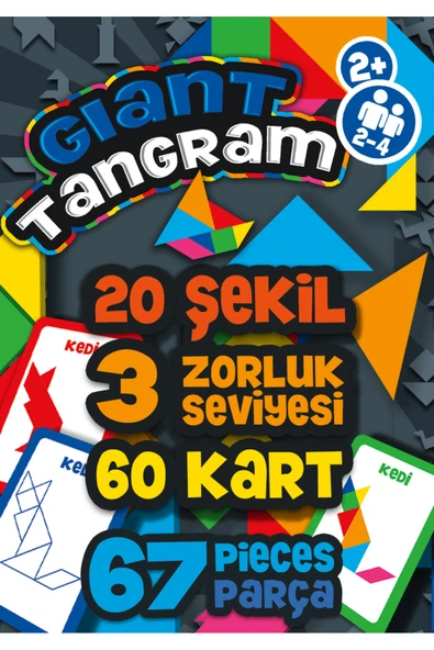Ks Games Giant Tangram - Resim 3
