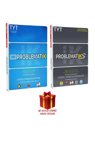 Tonguç Yayınları Tonguç TYT Problematik Güncel Problemler Kitabı+ Problematiks Güncel Problemler Denemeleri ürün görseli 1