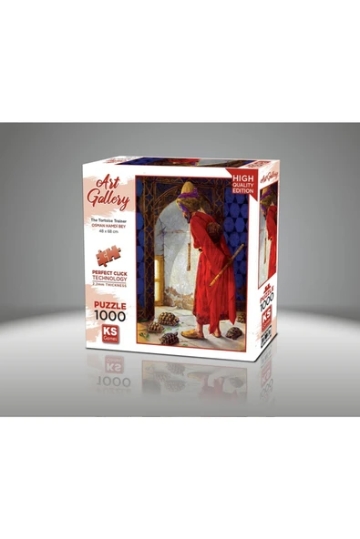 Ks Games Kaplumbağa Terbiyecisi 1000 Parça Puzzle ürün görseli 1
