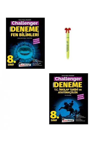 Kafa Dengi Yayınları Lgs 8.sınıf Challenger Fen Bilimleri Ve Inkılap Deneme ürün görseli 1