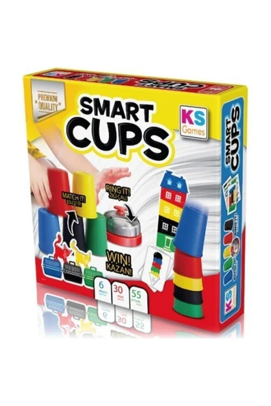 Ks Games Smart Cups Akıllı Bardaklar Eğitici Oyun Dikkat Ve Hız Oyunu ürün görseli 1