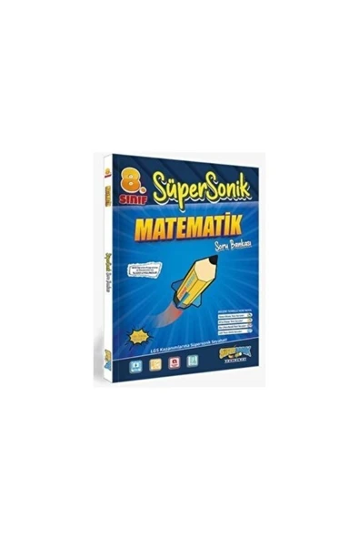 Tonguç Yayınları Süpersonik 8. Sınıf Matematik Soru Bankası ürün görseli 1