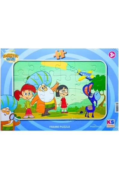 Ks Games TRT Nasreddin Hoca Frame Puzzle Model-1 24 Parça ürün görseli 1