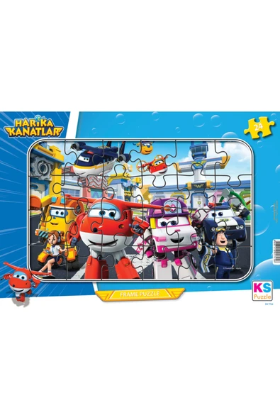 Ks Games Harika Kanatlar Frame Puzzle 24 Parça ürün görseli 1