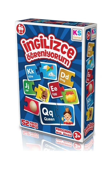 Ks Games İngilizce Öğreniyorum Eğitici Oyunlar Okul Öncesi ürün görseli 1