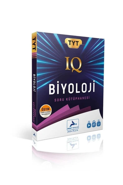 paraf yayınları Paraf Yayınları Tyt IQ Biyoloji Soru Kütüphanesi Paraf Yayınları ürün görseli 1