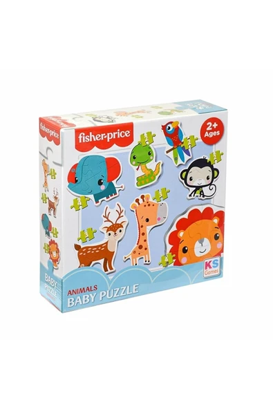 Ks Games Fisher Price Baby Puzzle Animals 13413 ürün görseli 1