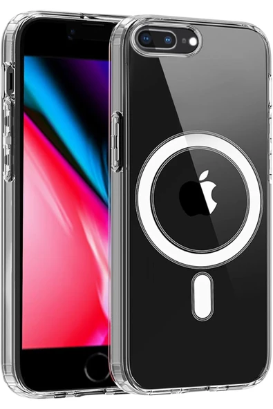 IPHONE 7 PLUS Şeffaf Magsafe Kılıf MTL SAFE ürün görseli 1