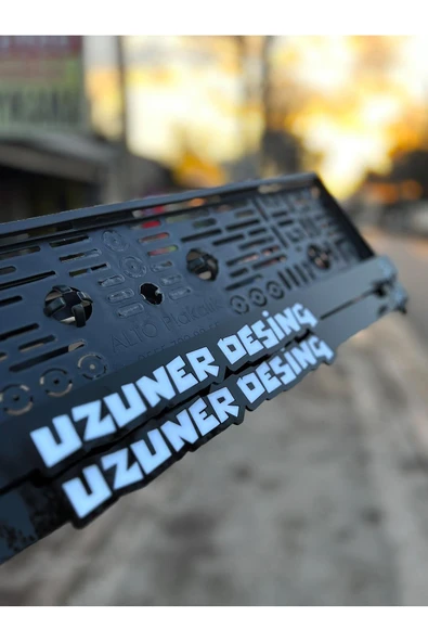 Kişiye Özel Pleksi Plakalık Desenli ürün görseli 1