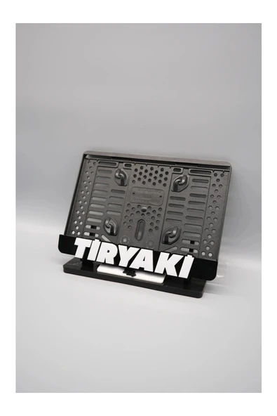 Tiryaki 3D Kabartmalı Pleksi Motor Plakalı ürün görseli 1
