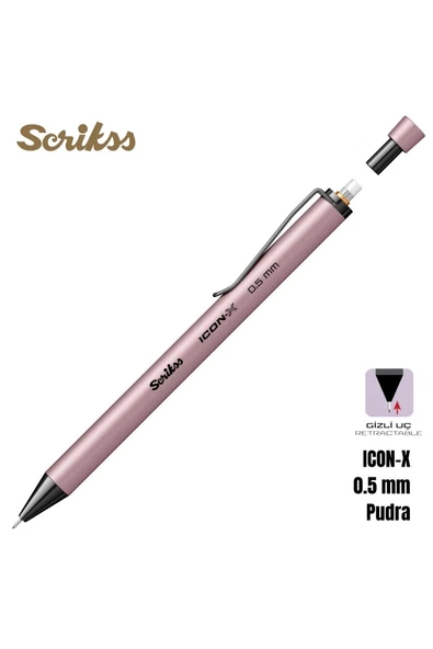 Scrikss Versatil Kalem Icon-X 0.5mm Pudra ürün görseli 1