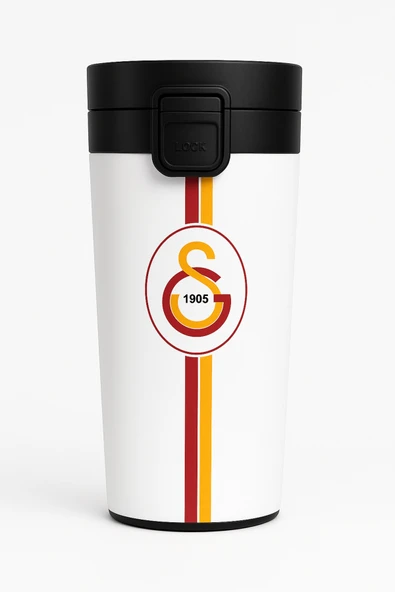 Galatasaray LİSANSLI 8 SAAT SICAK 400ML ÇELİK TERMOS HEDİYE KUTUSU ürün görseli 1