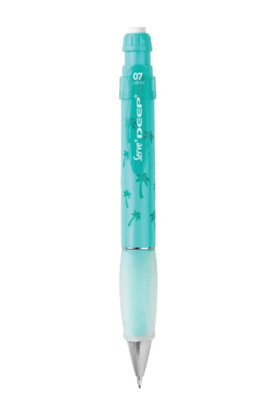 Serve Deep 0.7 mm Desenli Versatil Kalem Pastel Nane Yeşili Palmiye ürün görseli 1