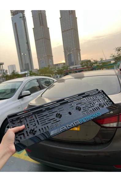 AMG PETRONAS 3D Takmatik Plakalık Pleksi ürün görseli 1