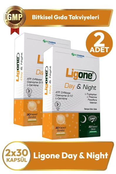 Ligone Day & Night 60 Kapsül 2 Adet ürün görseli 1