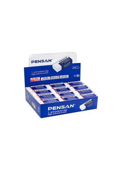 Pensan Yerli Üretim Beyaz Silgi 1. Polimer PS24 ürün görseli 1