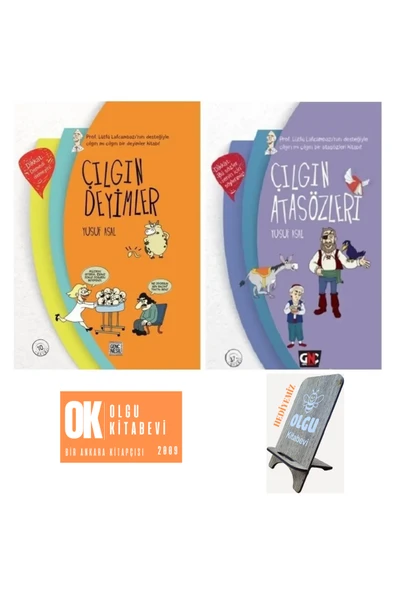 Genç Nesil Çılgın Deyimler - Çılgın Atasözleri / Ciltli - 2 Kitap Takım - Yusuf Asal ürün görseli 1