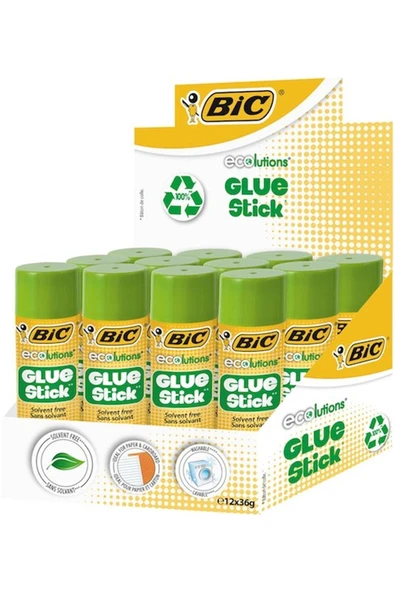 Bic Bıc Eco Glue Stick 36 Gr. 12'li Kutu ürün görseli 1