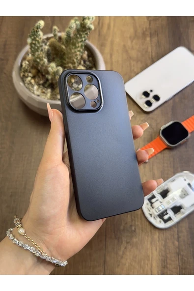 iPhone 13 Pro Uyumlu Süper İnce Mat Ultra Thin Silikon Kılıf ürün görseli 1