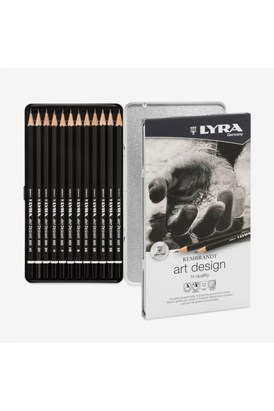 LYRA Rembrandt Art Design 12Li Metal Kutu ürün görseli 1