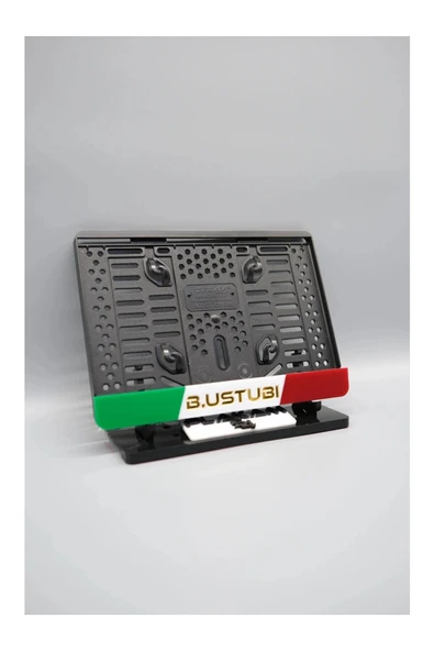 Italya Temalı Kişiye Özel Gold Isimli Pleksi Motor Plakalık ürün görseli 1