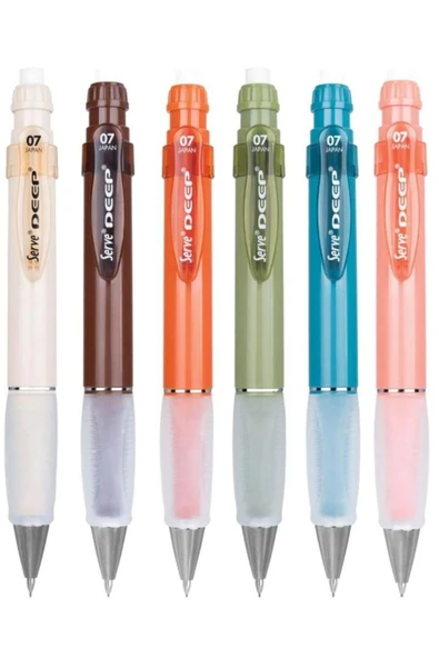 Kids Like Deep M.Krşn Klm Toprak Tonları 0.7Mm 6Lı Kutu ürün görseli 1