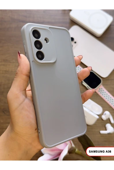 Samsung Galaxy A36 Uyumlu Kamera Korumalı Darbeye Dayanıklı Renk Atmayan Keep Silikon Kılıf ürün görseli 1