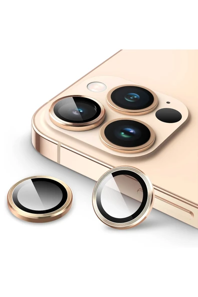 iPhone 13 Pro / 13 Pro Max Uyumlu Safir Lens Çizilmez Dayanıklı Kamera Koruyucu ürün görseli 1