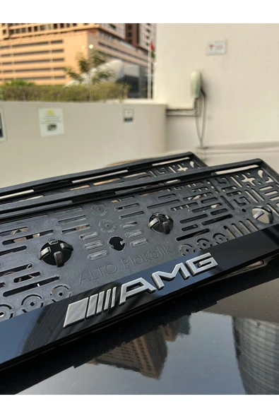 3D Mercedes AMG Takmatik Plakalık Pleksi ürün görseli 1