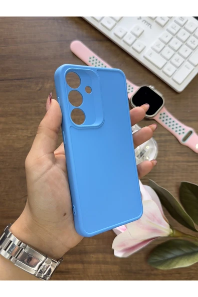 Samsung Galaxy S25 Uyumlu Kamera Korumalı Darbeye Dayanıklı Renk Atmayan Keep Silikon Kılıf ürün görseli 1