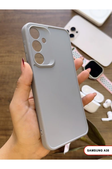 Samsung Galaxy A35 Uyumlu Kamera Korumalı Darbeye Dayanıklı Renk Atmayan Keep Silikon Kılıf ürün görseli 1