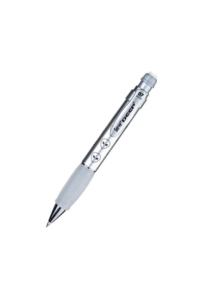 Serve DEEP UZAYLI DESENLİ MEKANİK VERSATİL KALEM 0.7mm METALİK GRİ ürün görseli 1