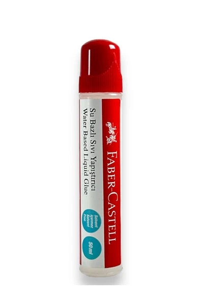 Faber Castell SU BAZLI SIVI YAPIŞTIRICI SOLVENT İÇERMEZ 50 ML. ürün görseli 1