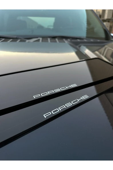 PORSCHE Özel Full Pleksi Plakalık ürün görseli 1