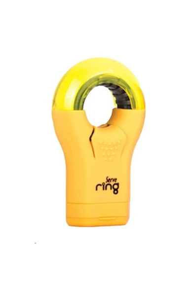 Serve Ring Silgili Kalemtıraş Pastel Renkler Pastel Sarı ürün görseli 1