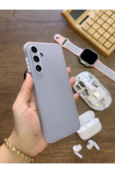 Samsung Galaxy A16 Uyumlu Süper İnce Mat Ultra Thin Silikon Kılıf ürün görseli 1