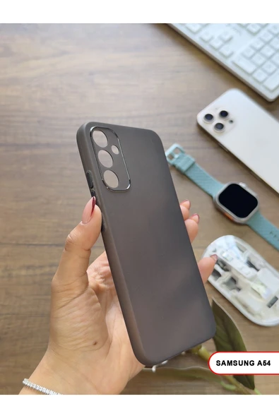 Samsung Galaxy A54 Uyumlu Süper İnce Mat Ultra Thin Silikon Kılıf ürün görseli 1