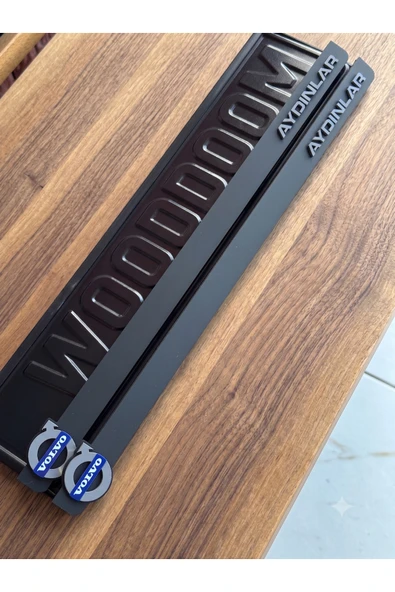 Volvo İsme Özel Kabartmalı Lüks Pleksi Plakalık ürün görseli 1