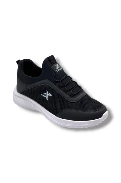 Luttoon 4194-26 Anorak Slip On Anatomik Erkek Sneaker Siyah Beyaz ürün görseli 1