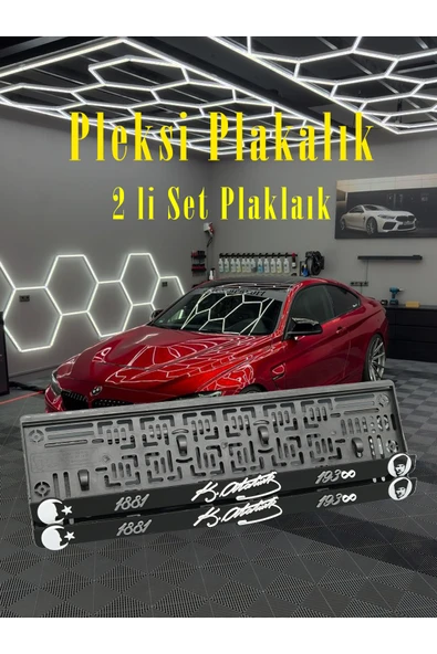 M.Kemal Atatürk'lü Pleksi Plakalık ürün görseli 1