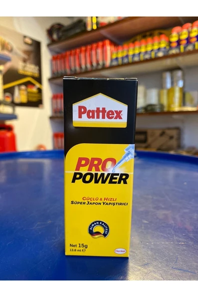 Pattex Pro Power Süper Japon Yapıştırıcı 15gr ürün görseli 1