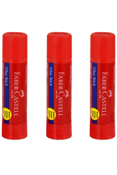 Faber Castell Stick Yapıştırıcı 20 gr 3 Adet ürün görseli 1