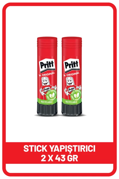 Pritt Stick Yapıştırıcı 43 gr - 2 Adet ürün görseli 1