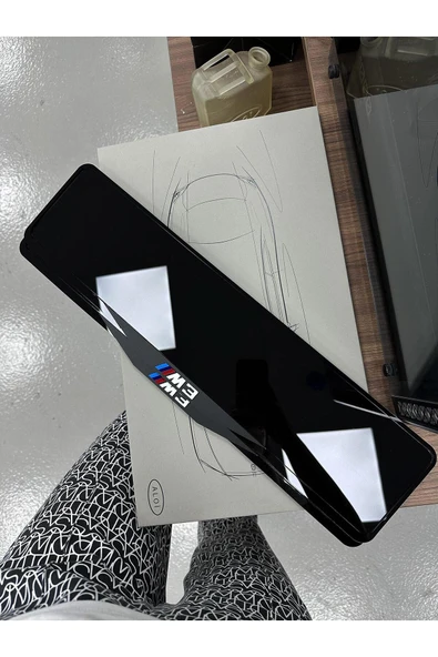 BMW M3 Özel Full Pleksi Plakalık ürün görseli 1